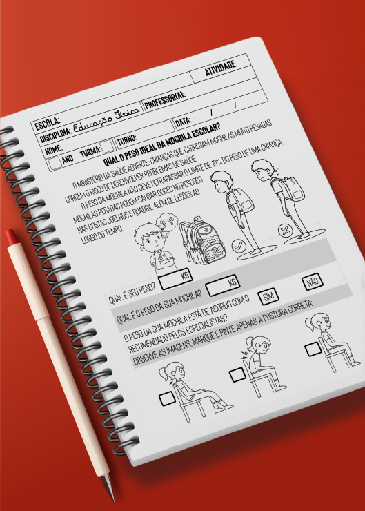 Atividade Peso Ideal da Mochila Escolar